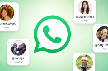 WhatsApp username