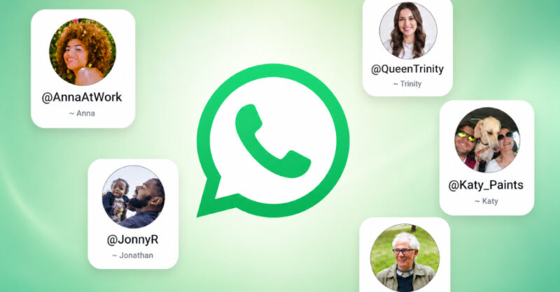 WhatsApp username