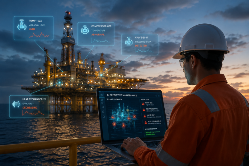 AI Model that Predicts Equipment Failures in Oil and Gas Plants